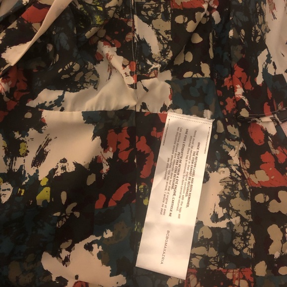 🆕BCBGMAXAZRIA Kelley Off-The-Shoulder Halter Gown - Picture 9 of 9